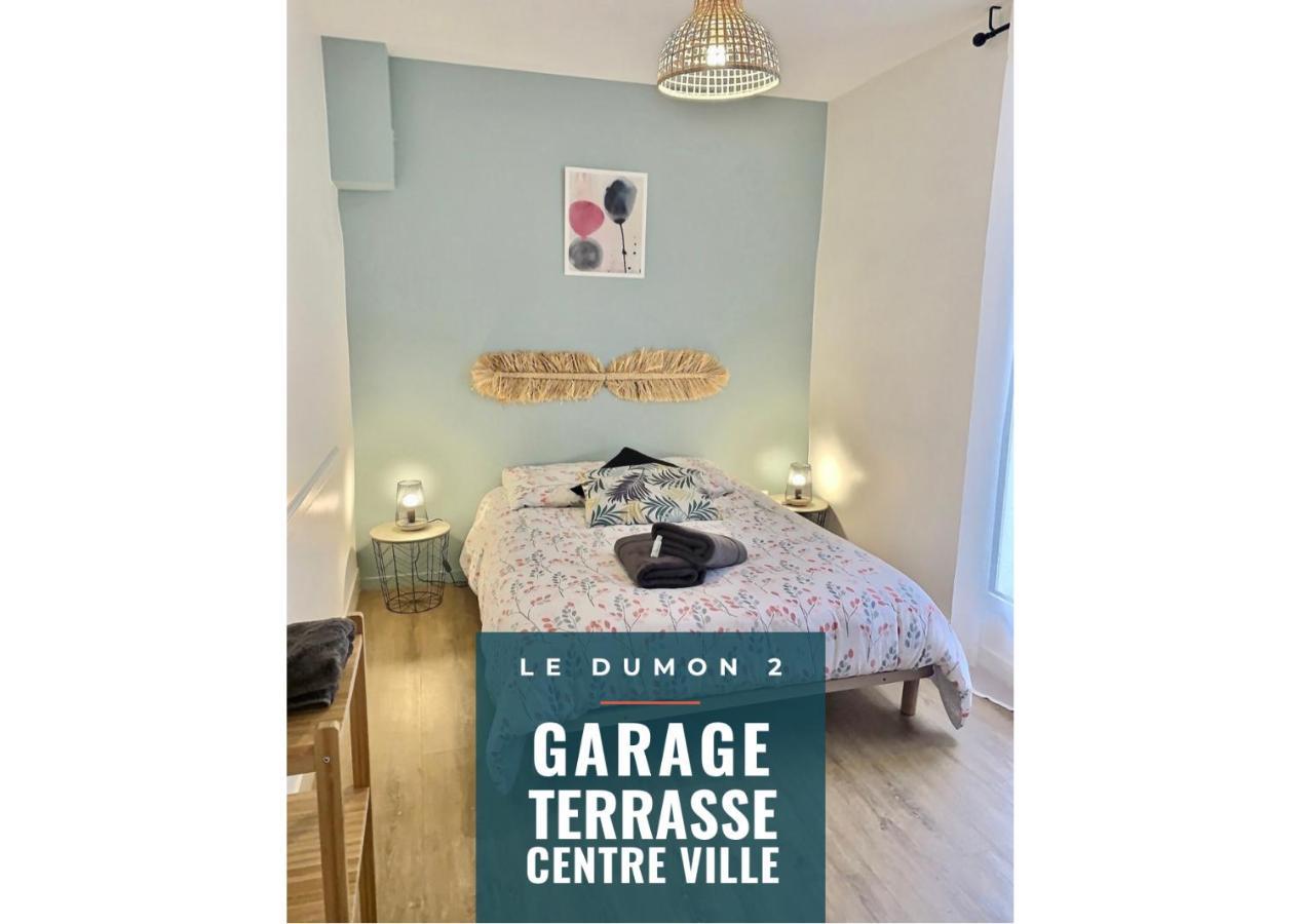 Apartamento Le Dumon 2 - T2 Avec Garage - Terrasse - Wifi - Gare A 200M Agén Exterior foto